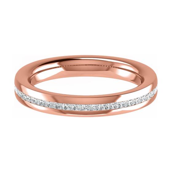 Princess Diamond Half Eternity Ring