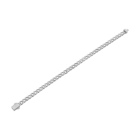 Mens Diamond Cuban Bracelet