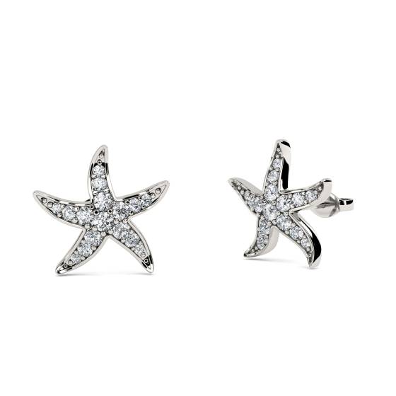 Classic Round Diamond Designer Earrings