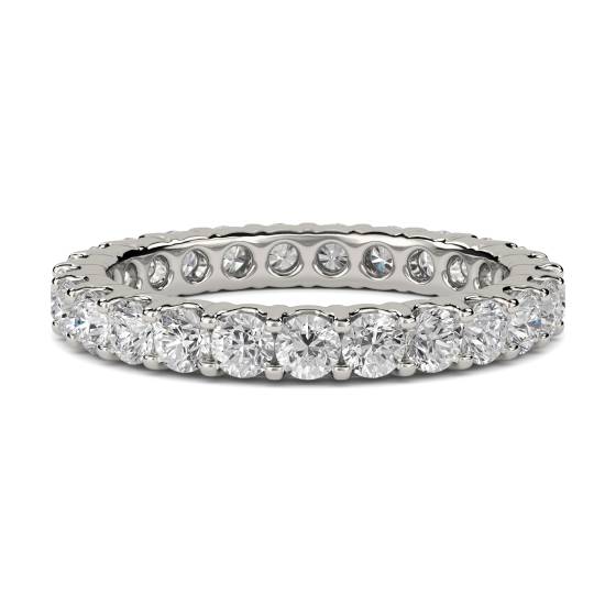 Round Diamond Full Eternity Ring
