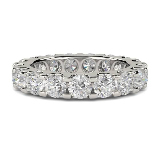 Round Diamond Full Eternity Ring