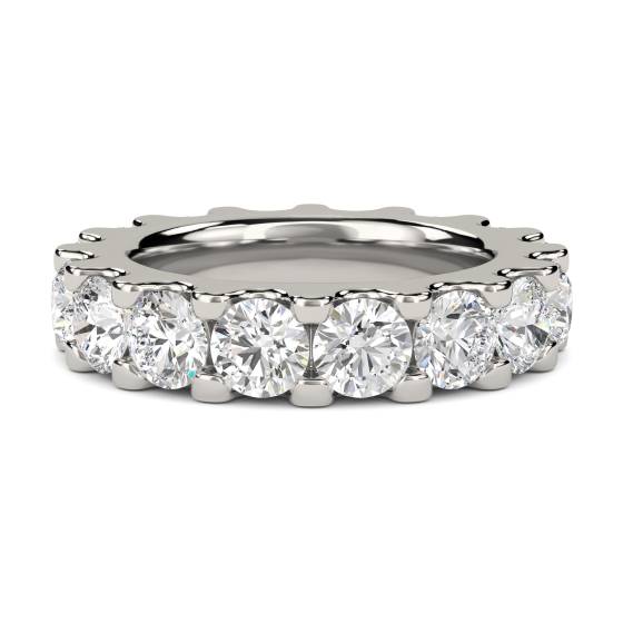 Round Diamond Full Eternity Ring