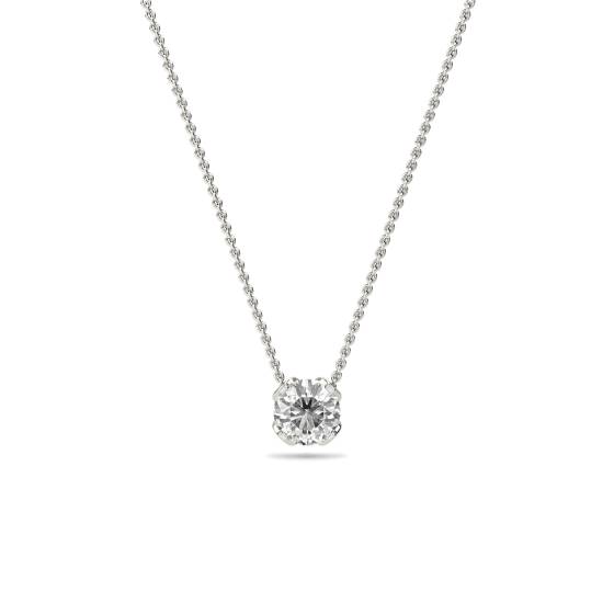 Round Diamond Pendant