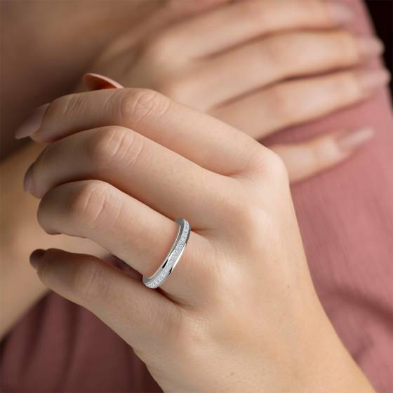 Classic Princess Diamond Full Eternity Ring