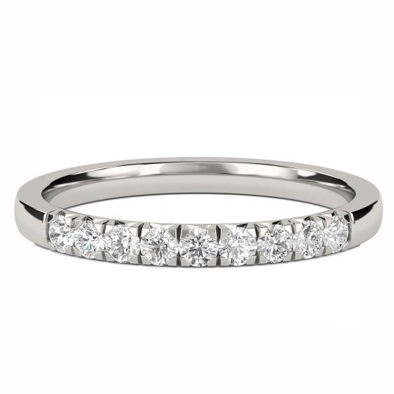 0.25ct Round Diamond Wedding Band