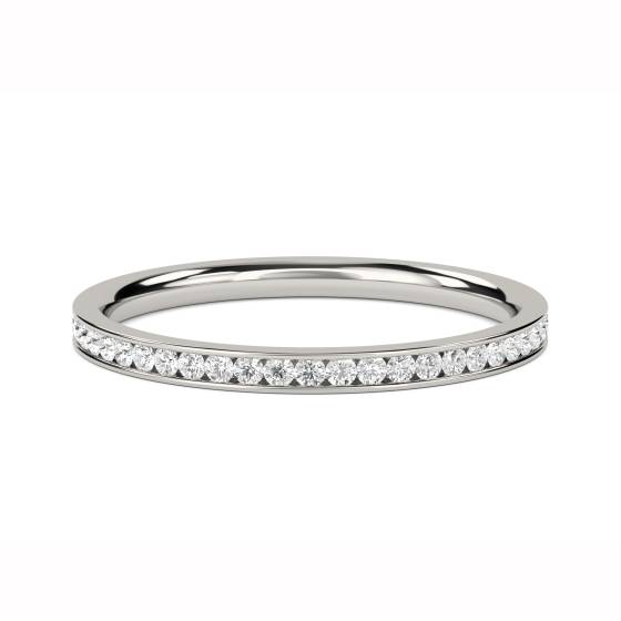 0.25ct VS/F-G Round Diamond Cut Wedding Ring