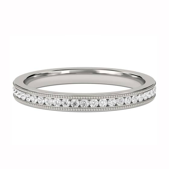 0.25ct VS/F-G Round Diamond Cut Wedding Ring