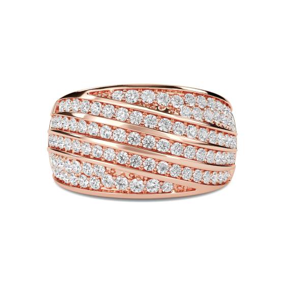 11mm Designer Cluster Dress Ring