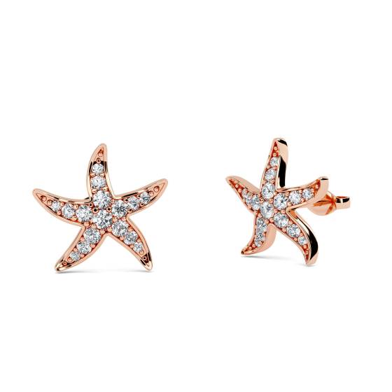 Classic Round Diamond Designer Earrings