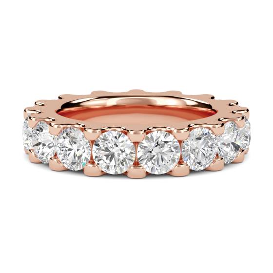Round Diamond Full Eternity Ring