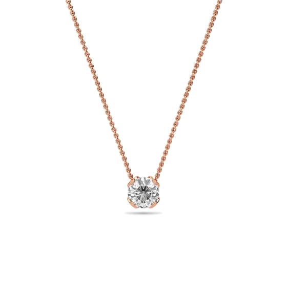 Round Diamond Pendant