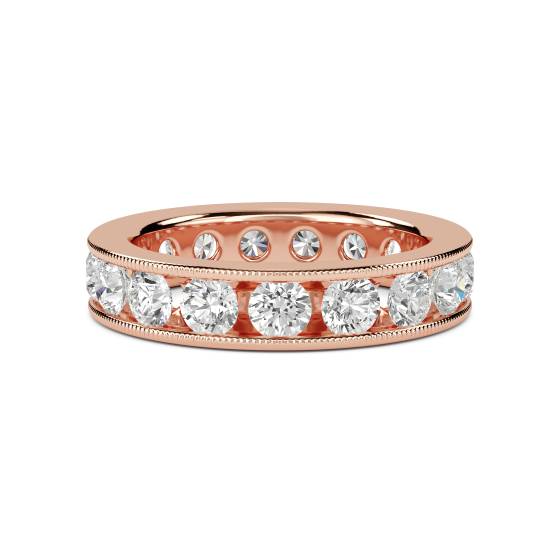 2.50ct Elegant Round Diamond Full Eternity Ring