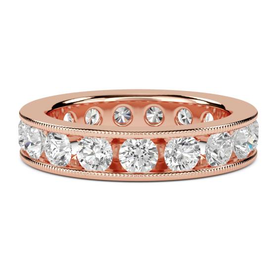 2.50ct Elegant Round Diamond Full Eternity Ring
