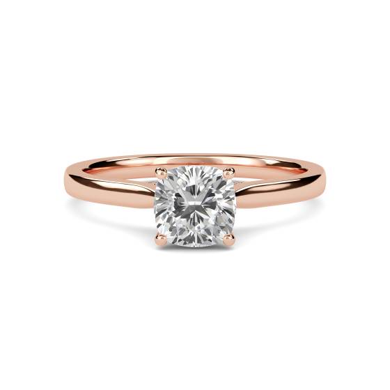 Cushion Diamond Engagement Ring