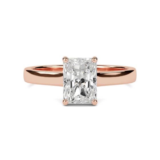 Radiant Diamond Engagement Ring