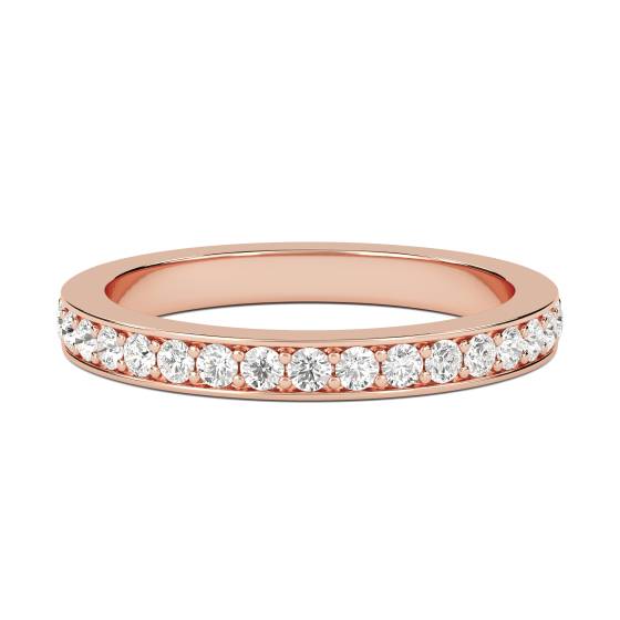 0.25ct VS/F-G Round Diamond Cut Wedding Ring