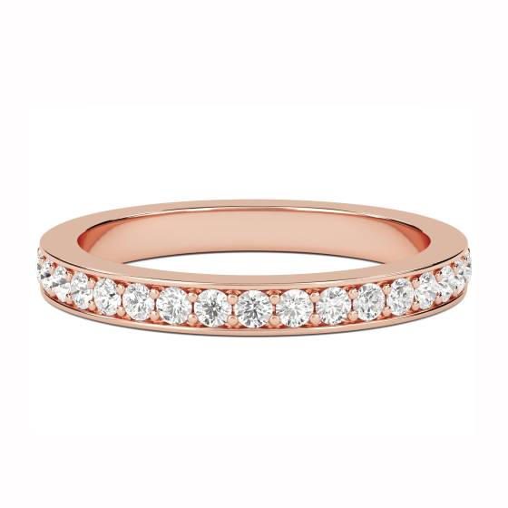 0.25ct VS/F-G Round Diamond Cut Wedding Ring