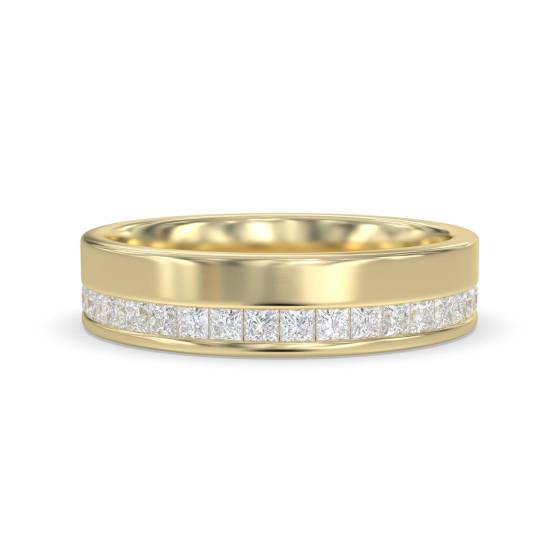 Princess Cut Square 18ct Yellow Gold Engagement Rings Princess Cut Square 18ct Yellow Gold Engagement Rings