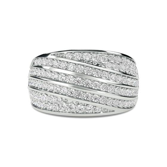 11mm Designer Cluster Dress Ring
