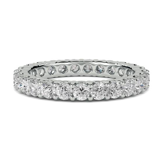 Round Diamond Full Eternity Ring