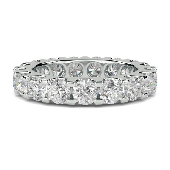 Round Diamond Full Eternity Ring