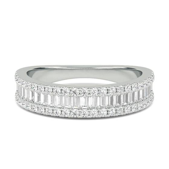 green emerald velvet dress Fairtrade White Gold Art Deco Style Five Diamond Engagement Ring