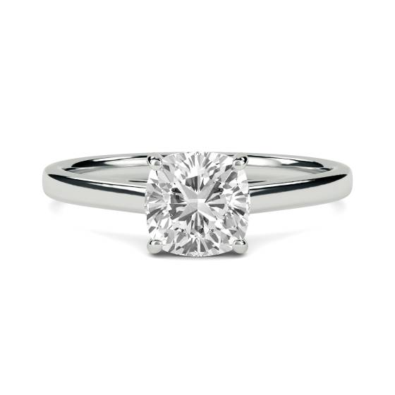 Cushion Diamond Engagement Ring