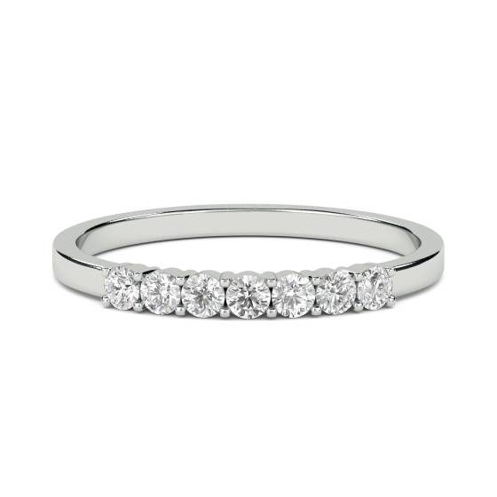0.25ct VS/F-G Round Diamond Cut Wedding Ring