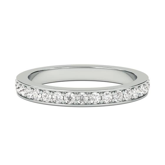 0.25ct VS/F-G Round Diamond Cut Wedding Ring