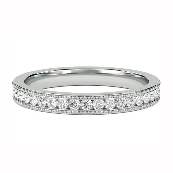 0.50ct VS/F-G Round Diamond Cut Wedding Ring