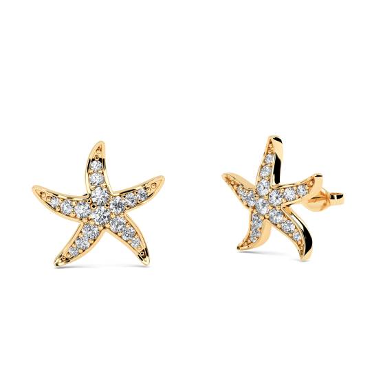 Classic Round Diamond Designer Earrings