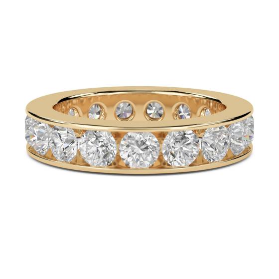 Round Diamond Full Eternity Ring