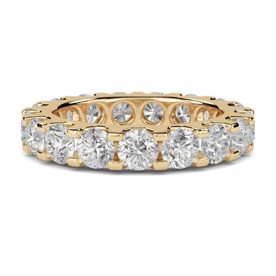 Round Diamond Full Eternity Ring