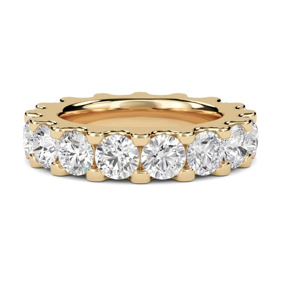 Round Diamond Full Eternity Ring