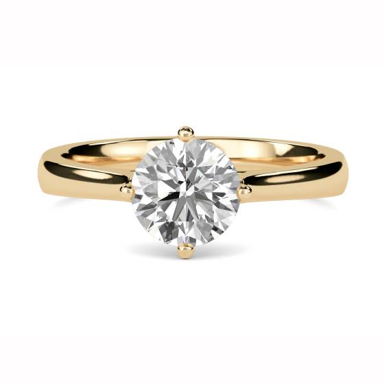 Round Diamond Engagement Ring