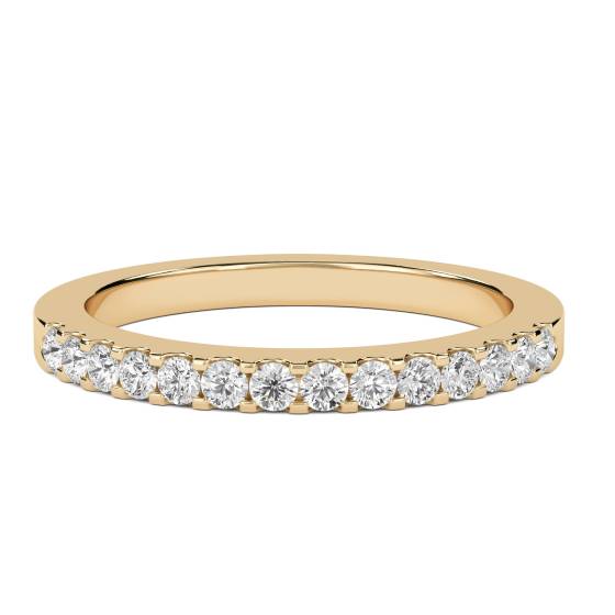 0.15ct 2mm Elegant Round Diamond Eternity Ring