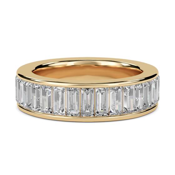 Elegant Baguette Diamond Full Eternity Ring