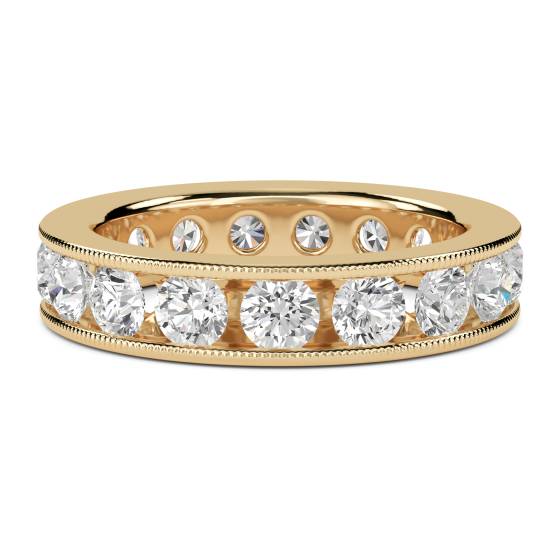 2.50ct Elegant Round Diamond Full Eternity Ring