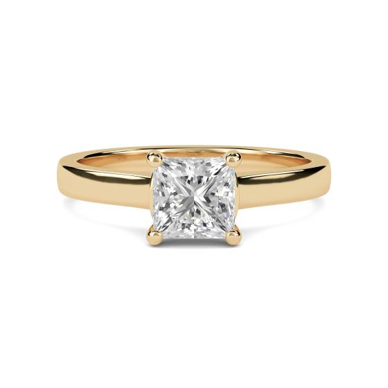 Princess Diamond Engagement Ring