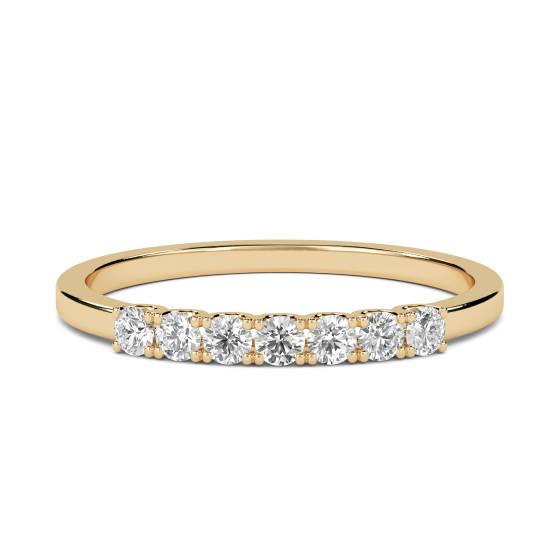 0.25ct VS/F-G Round Diamond Cut Wedding Ring