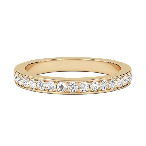 0.25ct VS/F-G Round Diamond Cut Wedding Ring