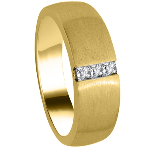 VTG JPG Gold-tone Key to Heaven Ring