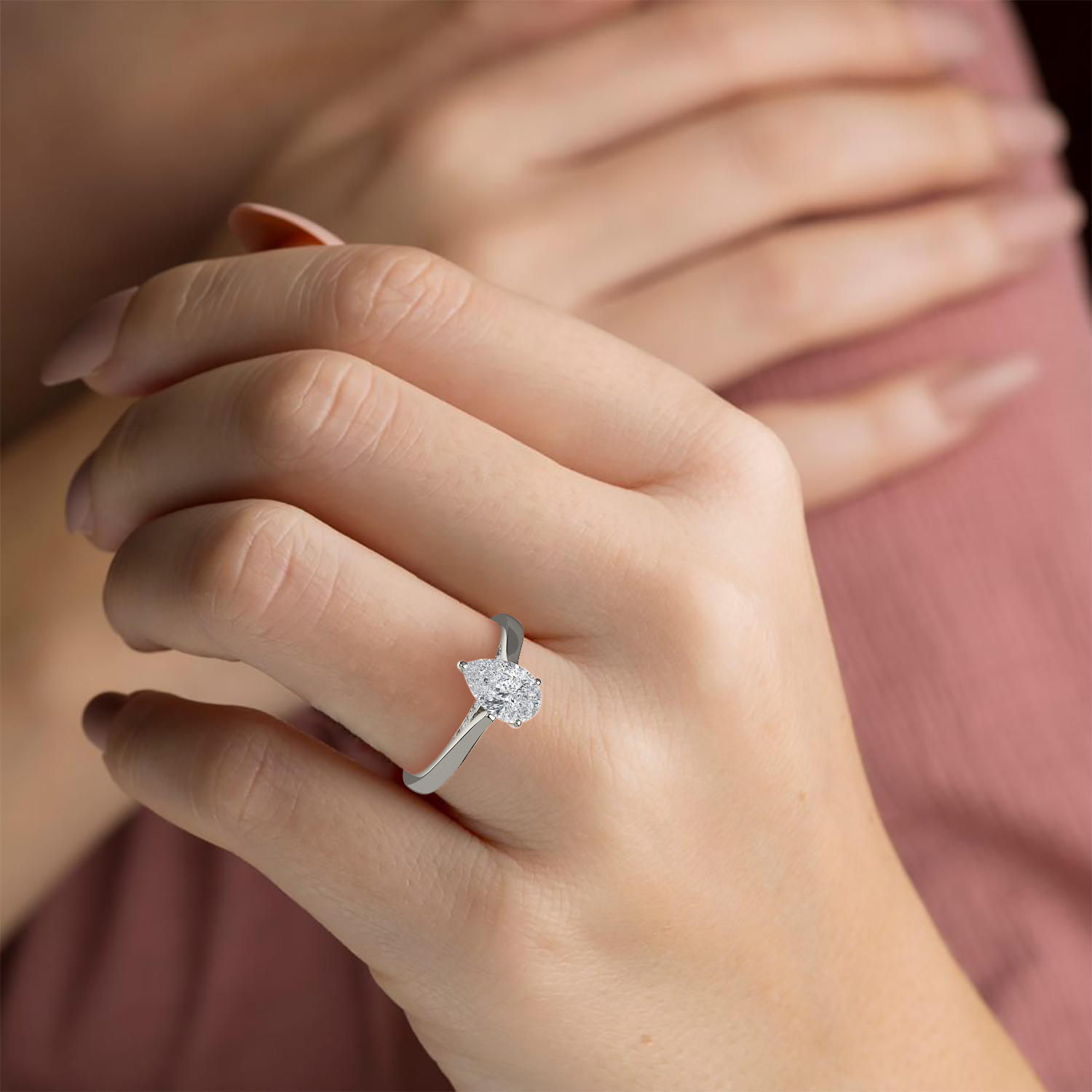 Pear Shaped Engagement Ring | Pragnell