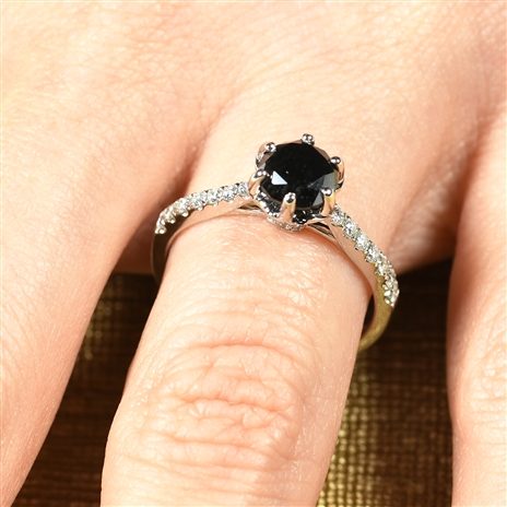 Why We Love Black Diamond Engagement Rings