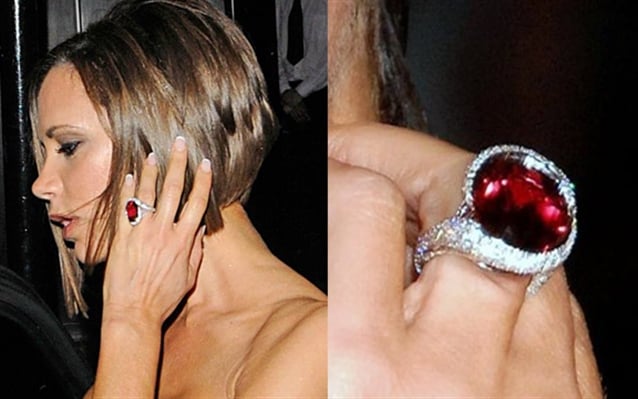 Victoria Beckham Has 14 Engagement Rings! 