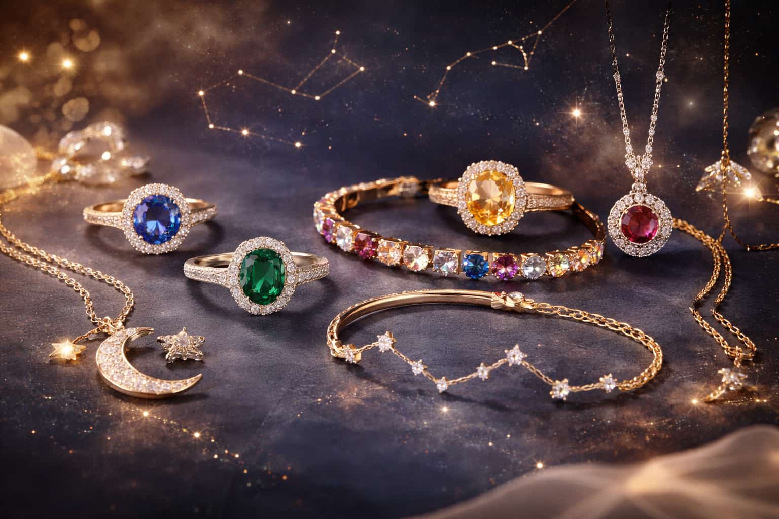 Zodiac inspired jewellery