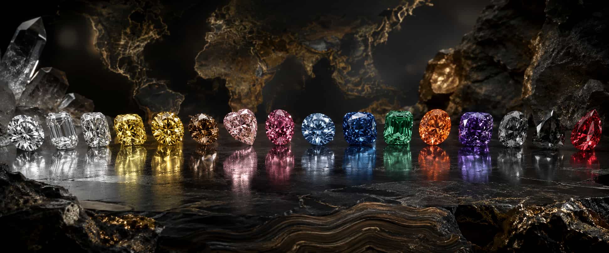 A guide to fancy coloured diamonds