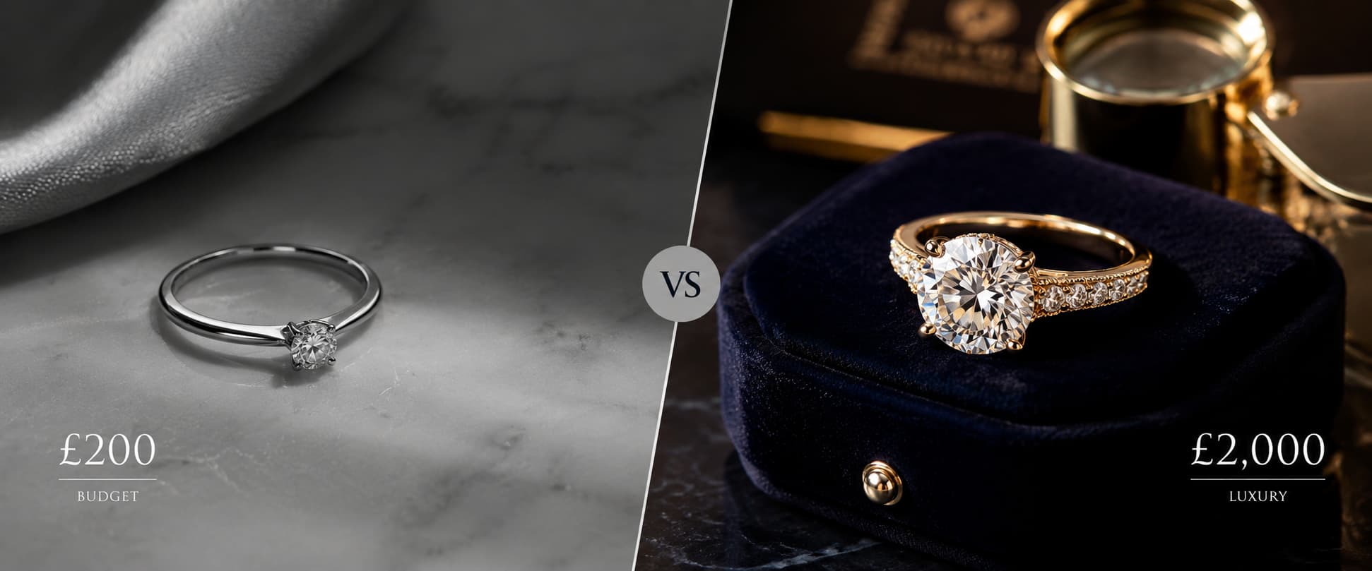 Can you tell the difference between a £200 ring and £2,000 engagement ring?