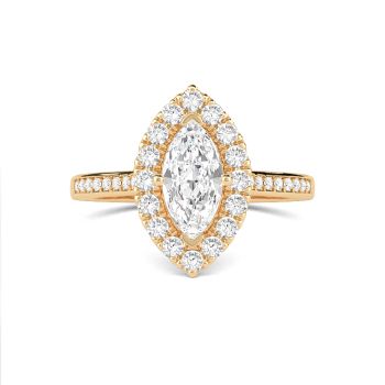 Yellow Gold Engagement Rings | Diamond Heaven