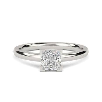 Sculptural Platinum Art Deco Diamond Engagement Ring | Exquisite Jewelry  for Every Occasion | FWCJ